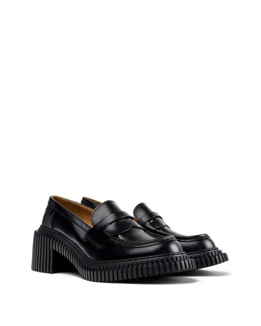 Camper Black Mocassini