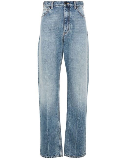 The Row Blue Fred Mid-rise Straight-leg Jeans for men