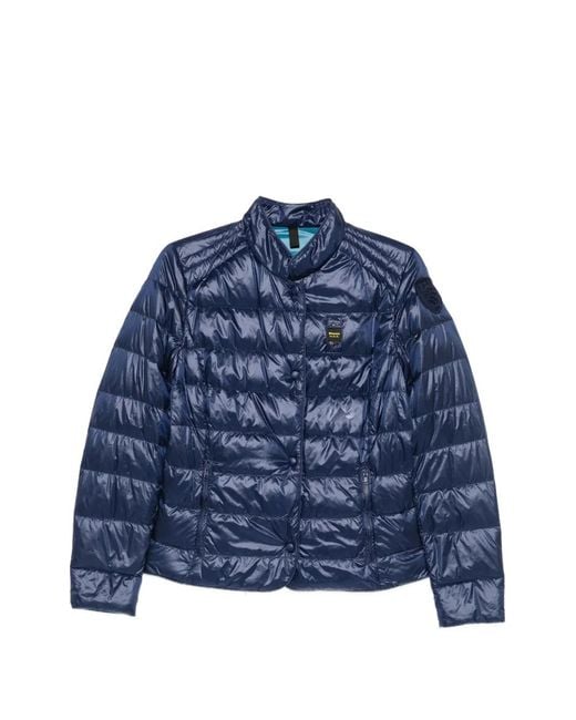 Blauer Blue Quilted Padded Jacket