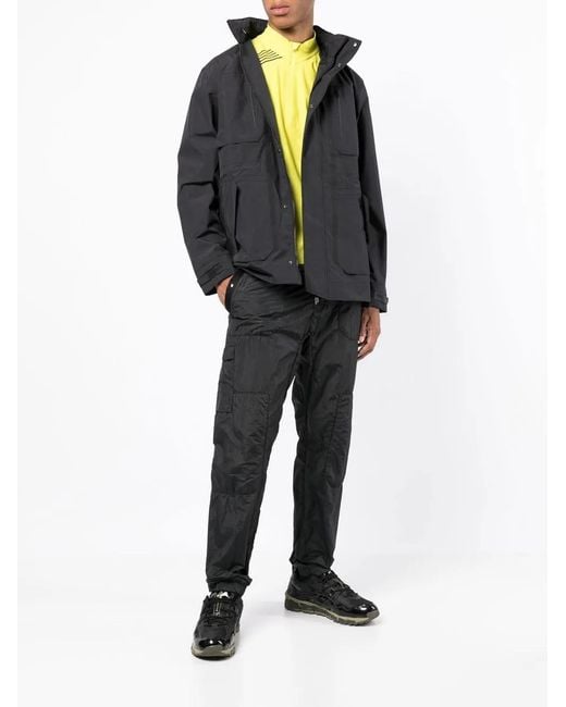 A_COLD_WALL* Black Technical M65 Logo-Patch Windbreaker for men