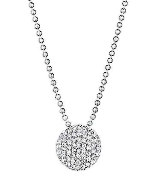 Phillips House White 14K Mini Infinity Diamond Necklace