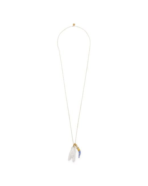 BLAKLACE White Chilly Pendant Necklace