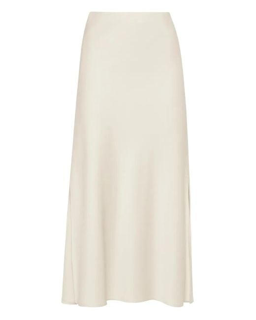 Brunello Cucinelli サイドスリット スカート White