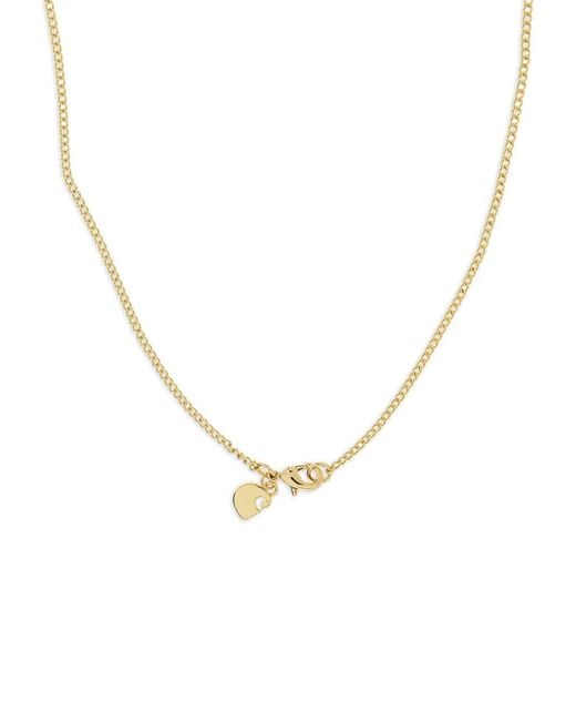 Carhartt White Clover Charm Necklace