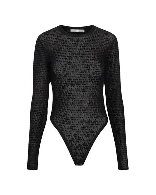 Kith Body Met Monogram in het Black