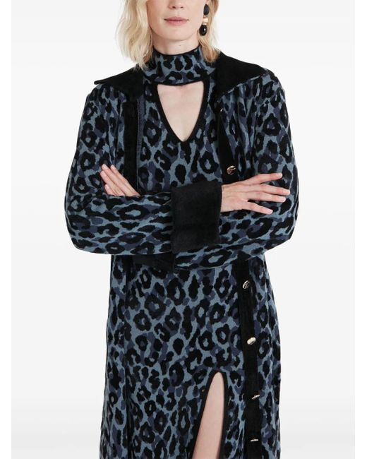 Temperley London Blue Adonis Coat