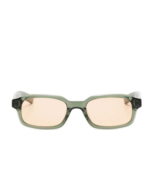 FLATLIST EYEWEAR Eckige Hanky Sonnenbrille in Natural für Herren