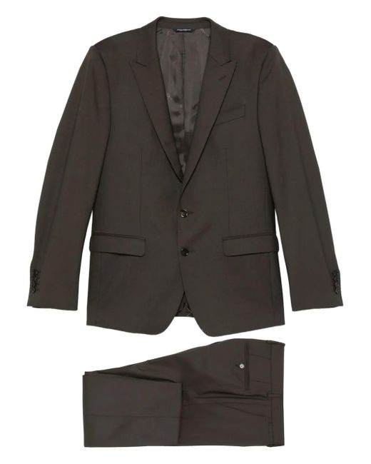 Dolce & Gabbana Einreihiger Anzug in Gray für Herren