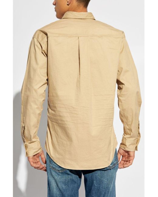 DSquared² Natural Iconic Cotton Shirt for men