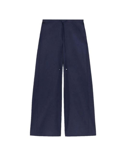 Loewe Blue Drawstring Trousers for men