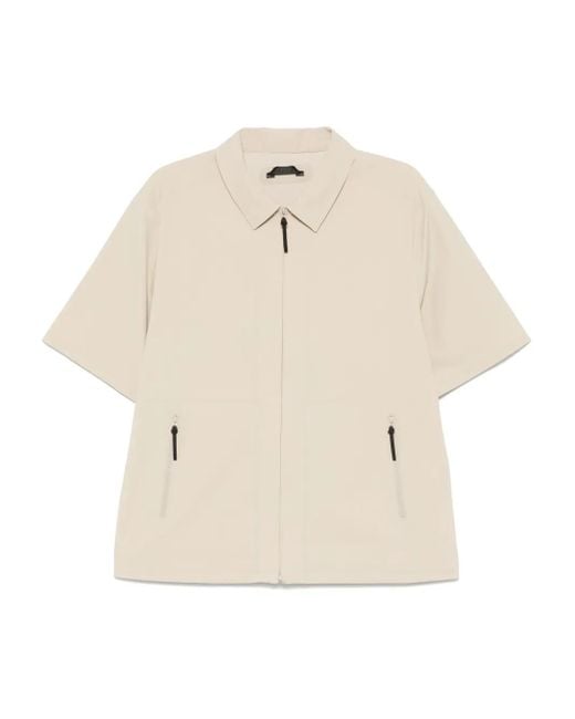 Hiking Patrol Shirt Met Korte Mouwen in het Natural