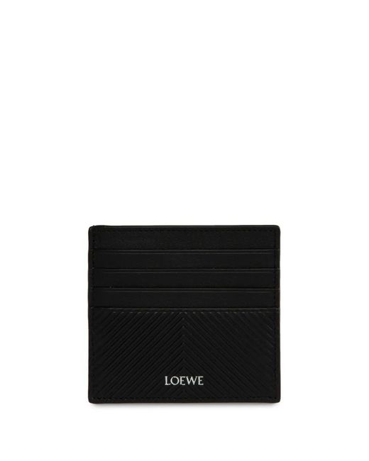 Loewe Kartenetui Mit Stempel in Black für Herren