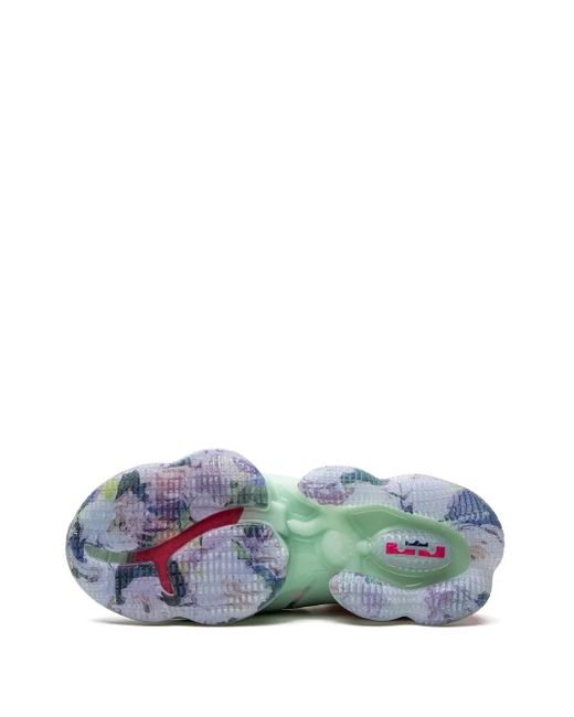 Nike White Lebron 19 "Valentine's Day" Sneakers for men