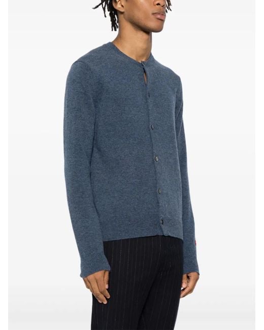 COMME DES GARÇONS PLAY カーディガン Blue