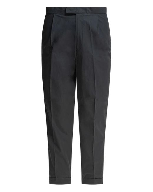 Beams Plus Gray Pleated-Cuffed Trousers for men