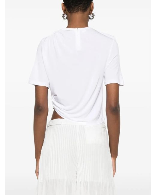 Christopher Esber クォーツ クロップドトップ White