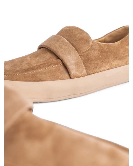 Marsèll Natural Touch-Strap Suede Loafers