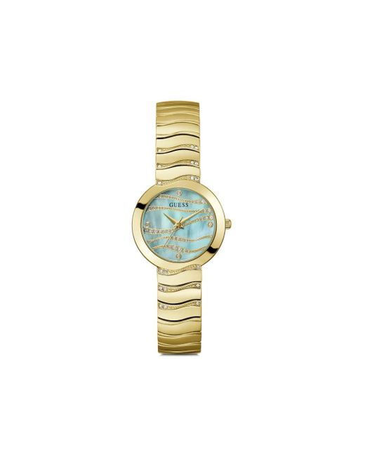 Guess Blue Round-Face 30Mm
