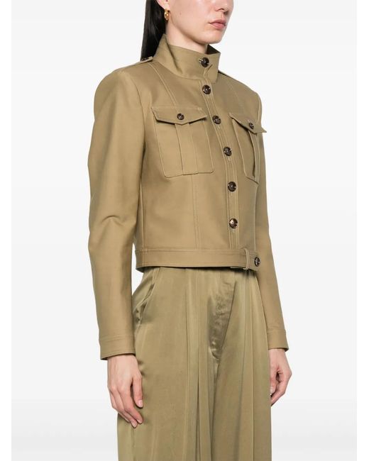 Tom Ford Natural Cropped Jacket