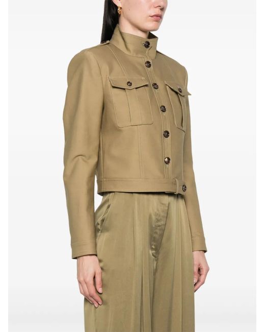 Tom Ford Natural Cropped Jacket