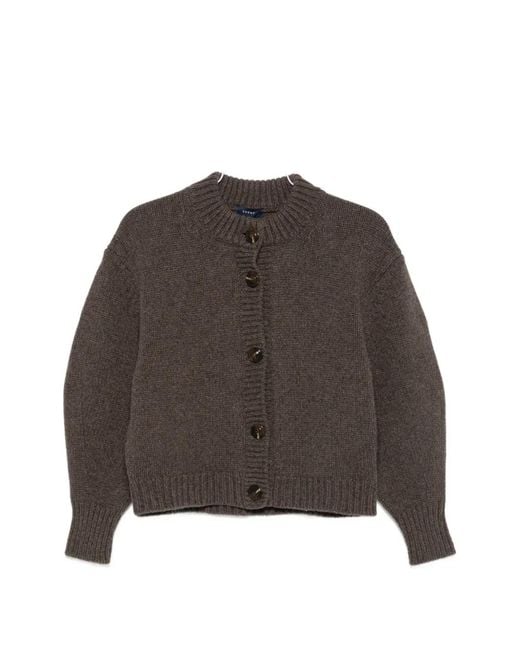 Soeur Brown Leonard Button-Fastening Cardigan