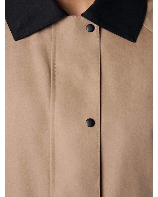 Brooks Brothers Natural Contrast-Collar Jacket
