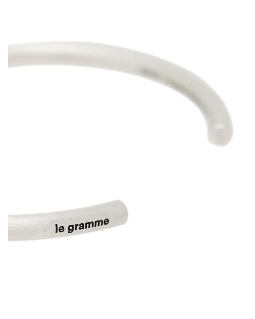 Le Gramme Metallic Le 15G Brushed Bangle Bracelet