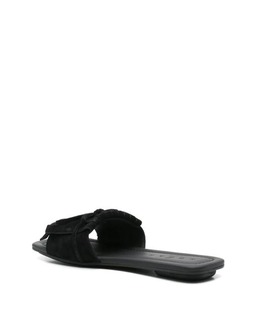 Hogan Black H685 Sandals