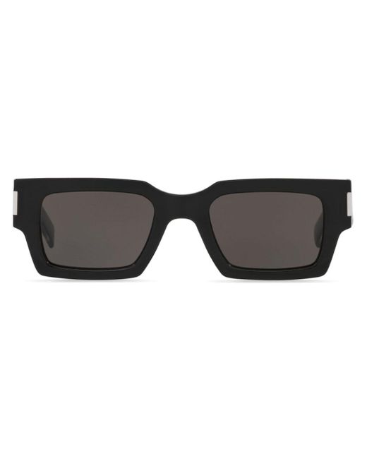Saint Laurent Black Sl 572 Square-frame Sunglasses