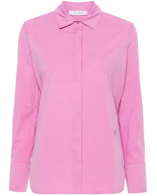 Max Mara ロゴ シャツ Pink