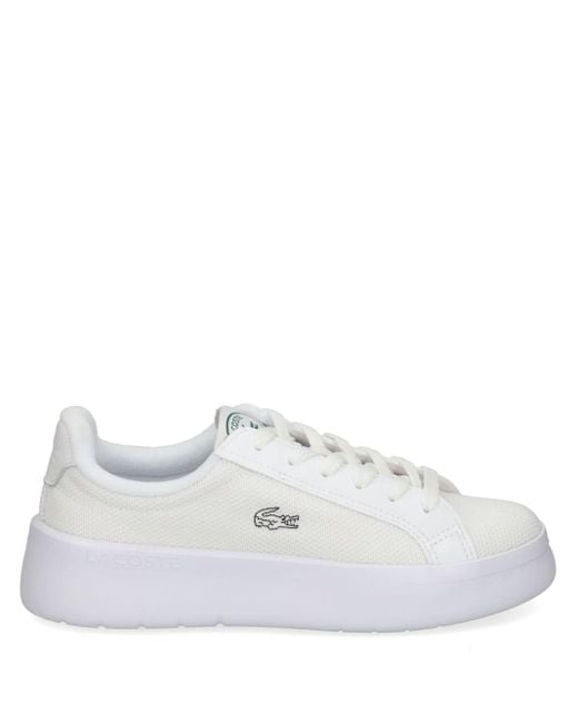 Lacoste White Carnaby Mesh Sneakers