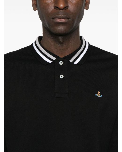 Vivienne westwood black long sleeve polo new arrivals