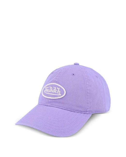 Von Dutch Baseballkappe Mit Logo-Patch in Purple für Herren