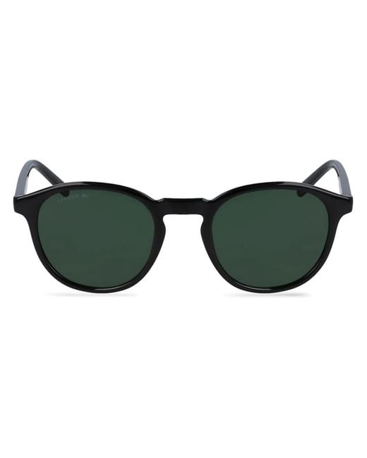 Lacoste Green Round Frame Sunglasses