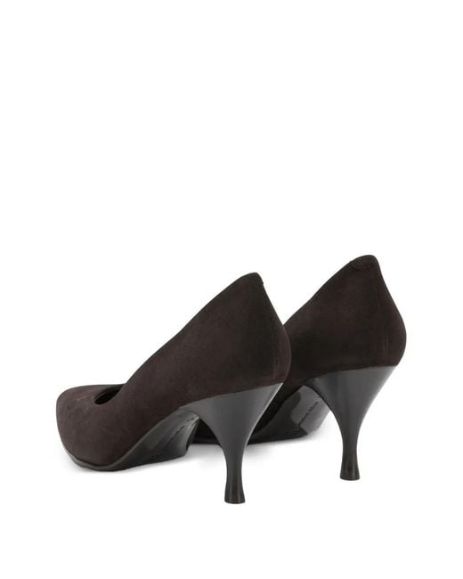 Sergio Levantesi Black Jada Pointed-Toe Pumps