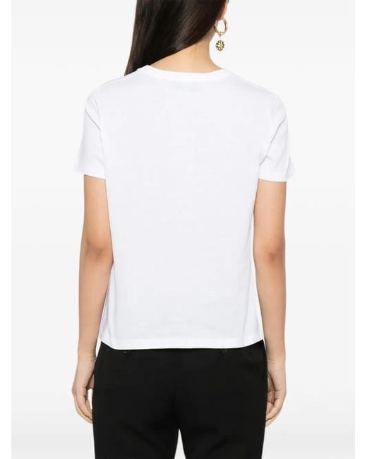 Tom Ford White Logo-Embroidered Cotton T-Shirt