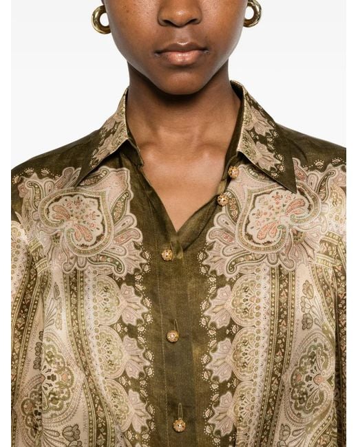 Zimmermann Natural Mini Shirts
