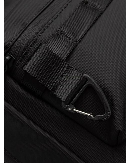 Oakley Black Logo-Patch Panelled Backpack for men