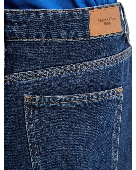 Marc O' Polo Blue Denim Midi Skirt