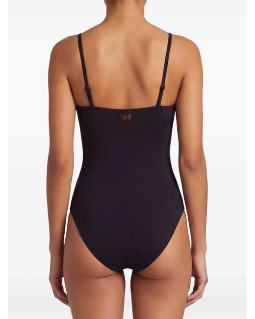 Vilebrequin Black Bandeau Swimsuit