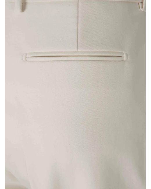 Tom Ford White Plain Cotton Pants