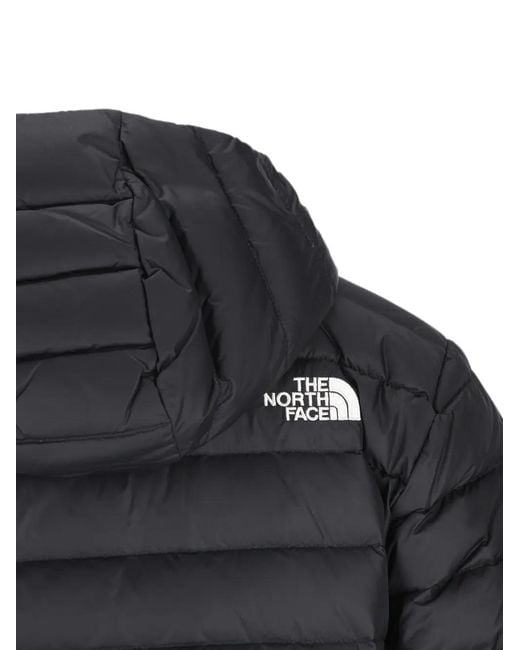The North Face Black Classic Down Hooded Jacket
