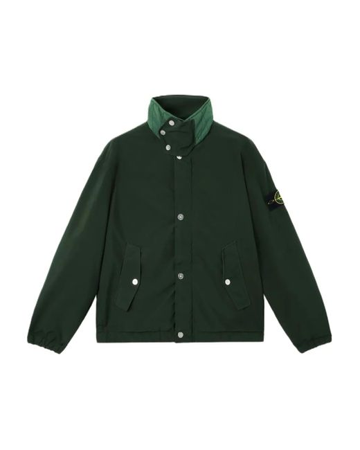 Stone Island Green Jacket for men