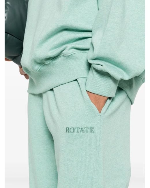 ROTATE BIRGER CHRISTENSEN Green Jogging Pants