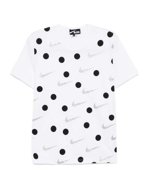 COMME DES GARÇON BLACK White X Nike T-Shirt