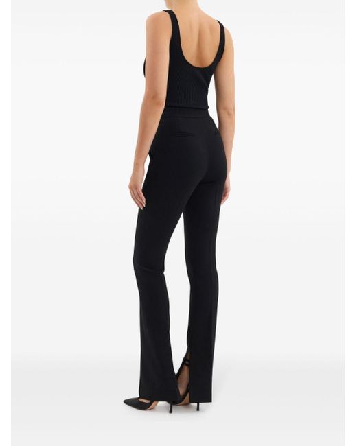 Rebecca Vallance Black Rory High-waisted Trousers
