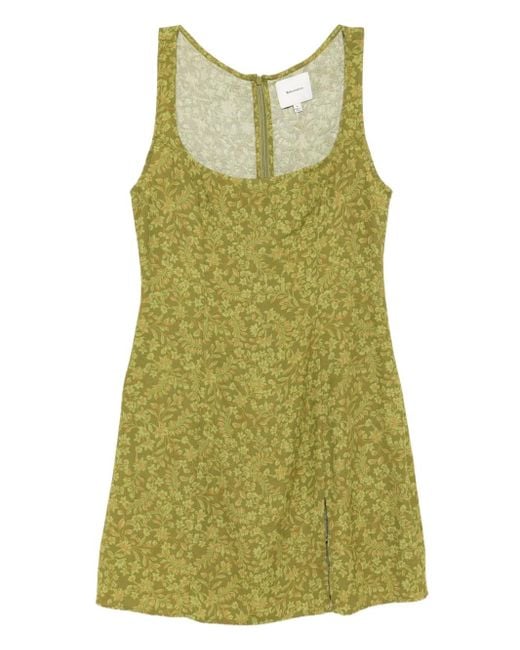 Vestido Noha Reformation de color Green