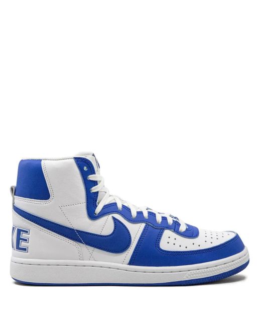 Nike Blue Terminator High-Top Sneakers for men