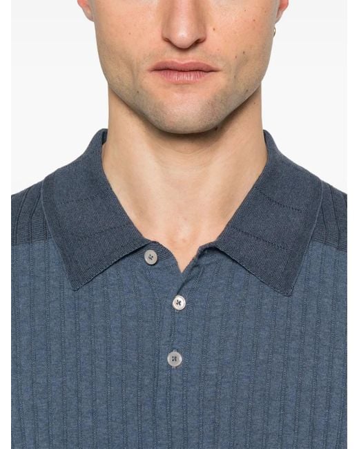 Polo De Canalé Paul Smith de hombre de color Blue