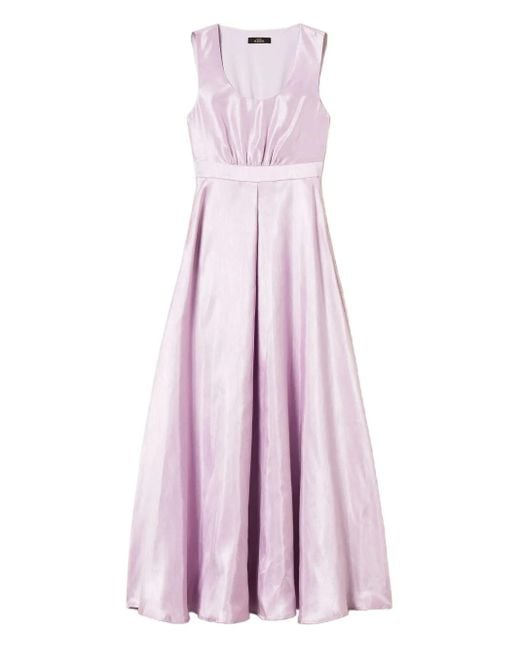 Robe Longue À Design Sans Manches Twinset en coloris Pink